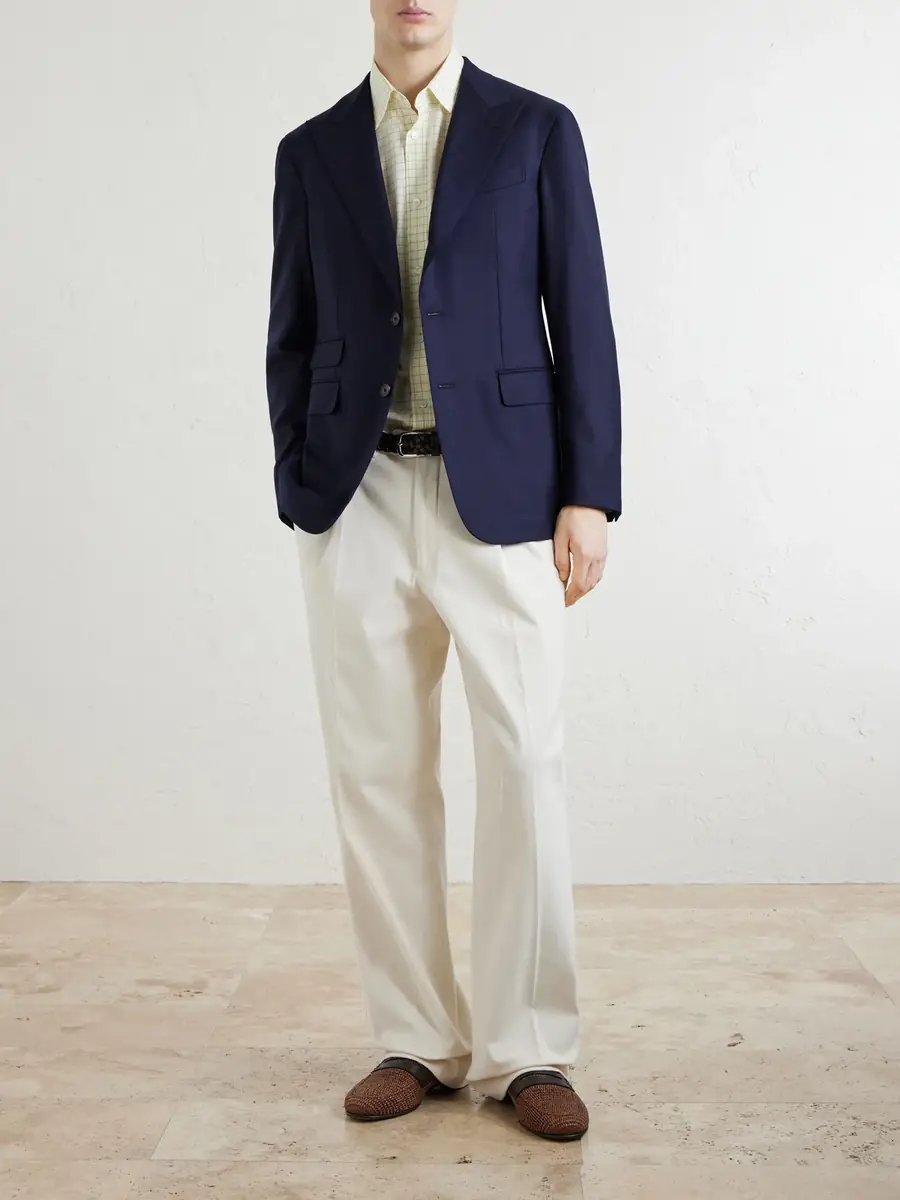 dunhill Cavendish 170s Wool Blazer - Men | Thumbnail 2 dunhill Cavendish 170s Wool Blazer - Men | Thumbnail 2
