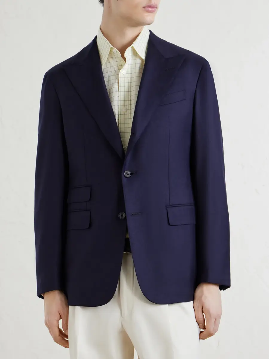 dunhill Cavendish 170s Wool Blazer - Men | Thumbnail 3 dunhill Cavendish 170s Wool Blazer - Men | Thumbnail 3