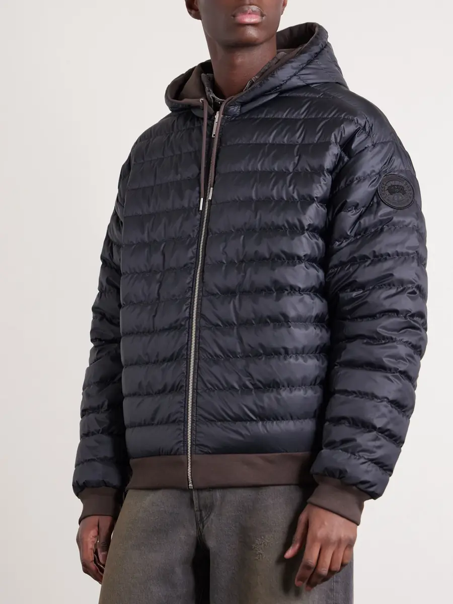 Canada Goose Fuse Reversible Cotton-Jersey and Quilted Shell Down Hoodie - Men | Thumbnail 6