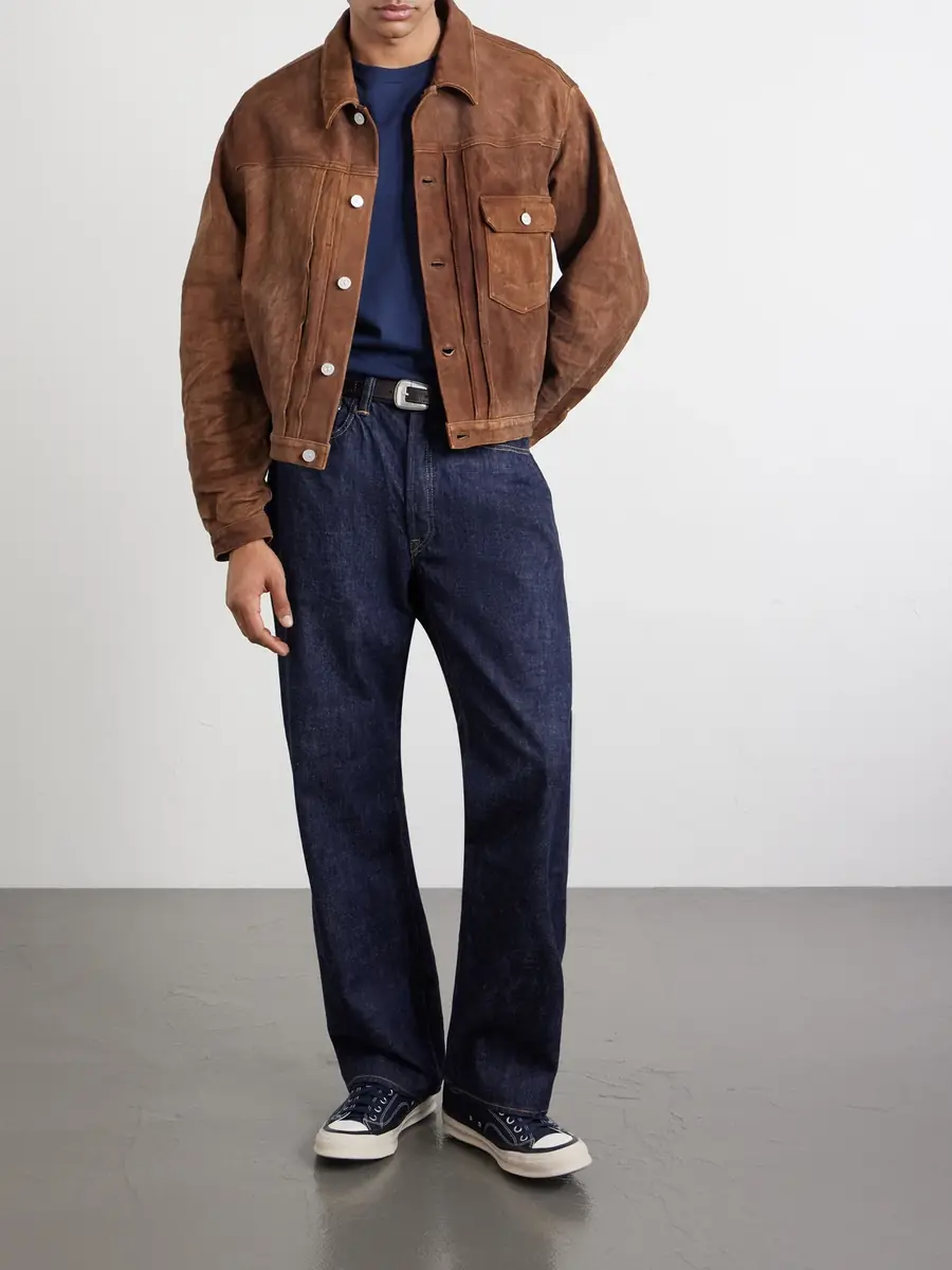 FULLCOUNT 0105W Wide-Leg Selvedge Jeans - Men | Thumbnail 2