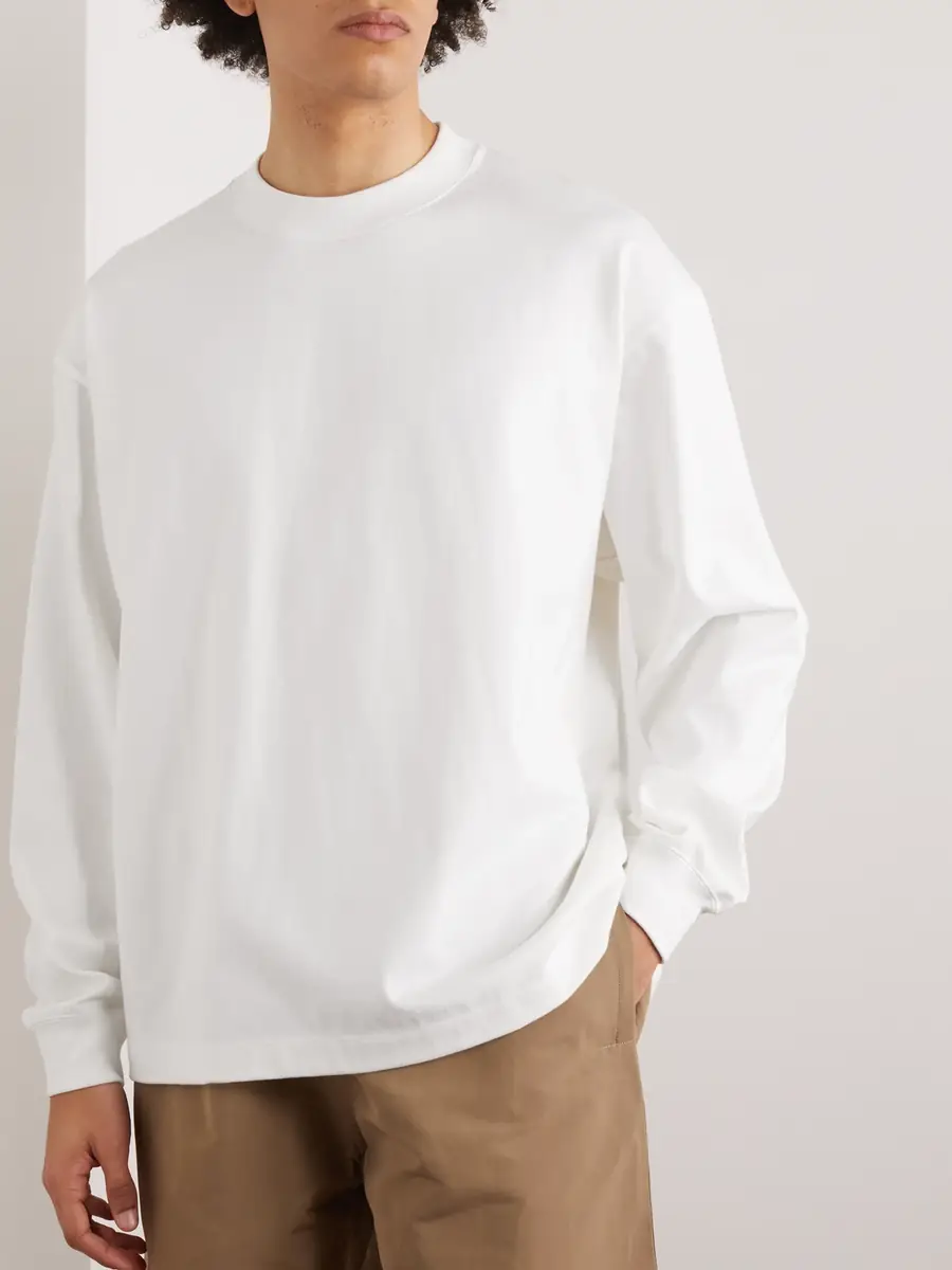 Kaptain Sunshine Suvin Cotton-Jersey T-Shirt - Men | Thumbnail 3 Kaptain Sunshine Suvin Cotton-Jersey T-Shirt - Men | Thumbnail 3