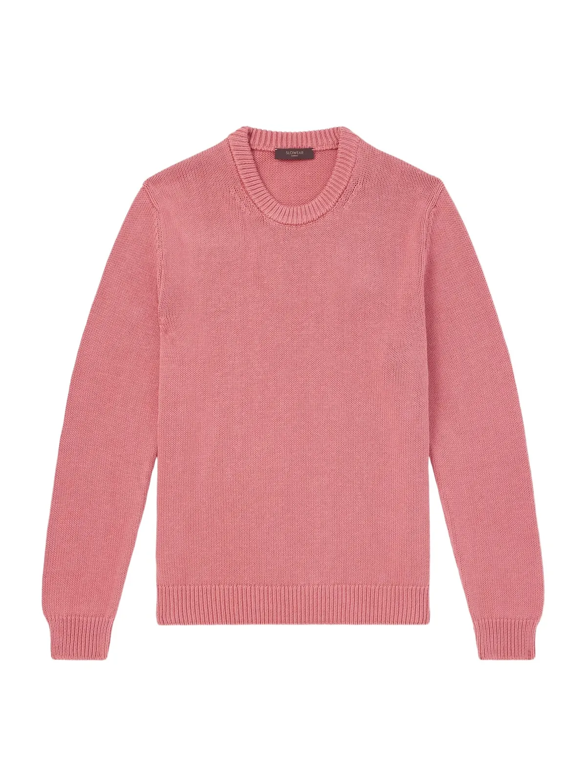 Slim-Fit Cotton Sweater - Men Slim-Fit Cotton Sweater - Men