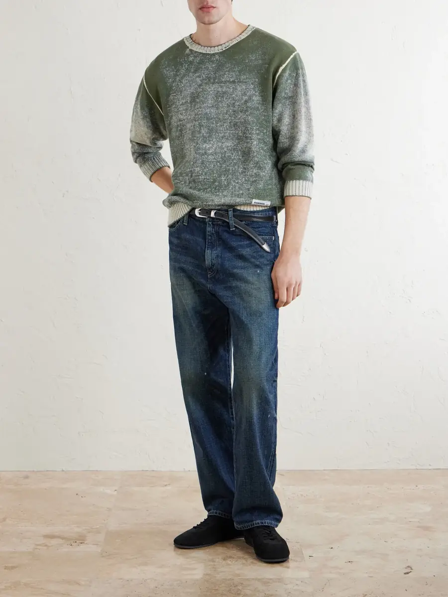 Neighborhood Washed Straight-Leg Jeans - Men | Thumbnail 2 Neighborhood Washed Straight-Leg Jeans - Men | Thumbnail 2