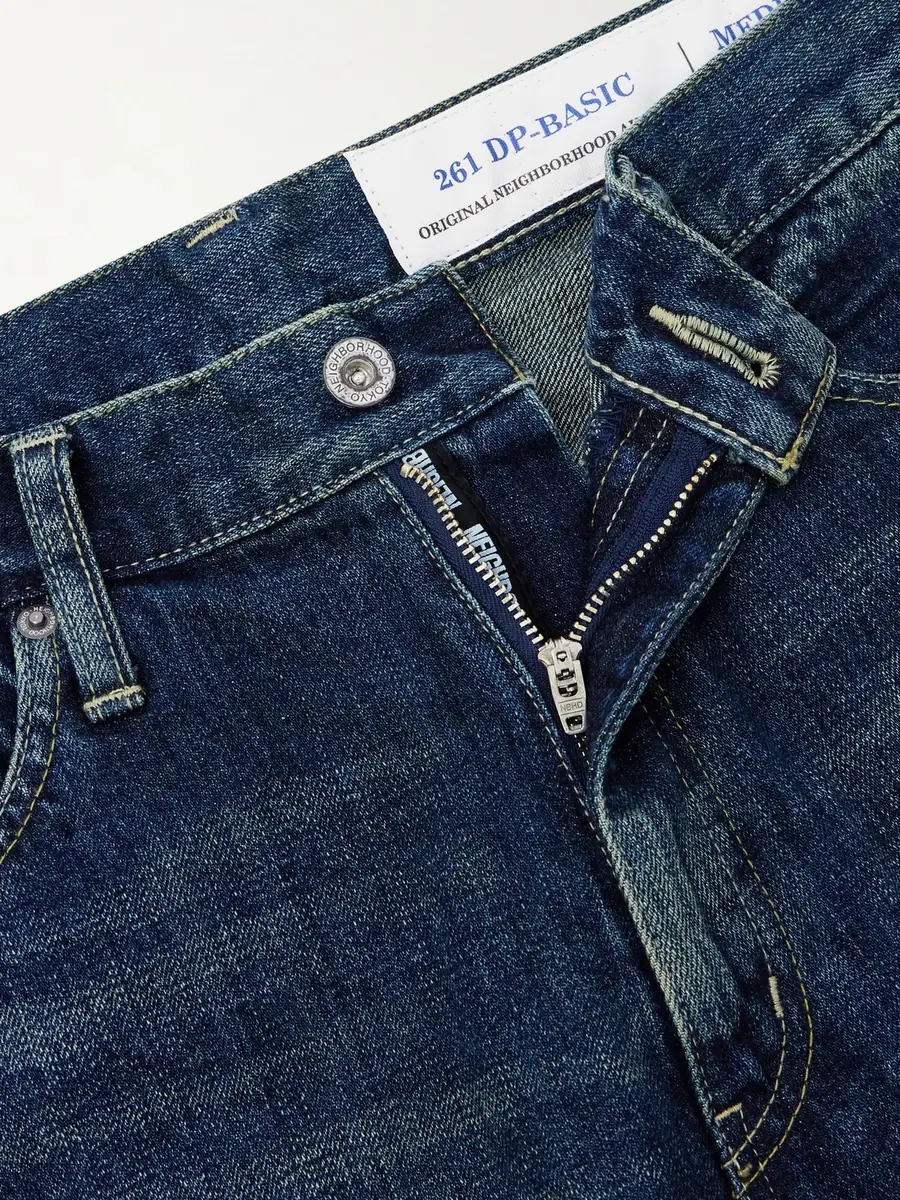 Neighborhood Washed Straight-Leg Jeans - Men | Thumbnail 5 Neighborhood Washed Straight-Leg Jeans - Men | Thumbnail 5