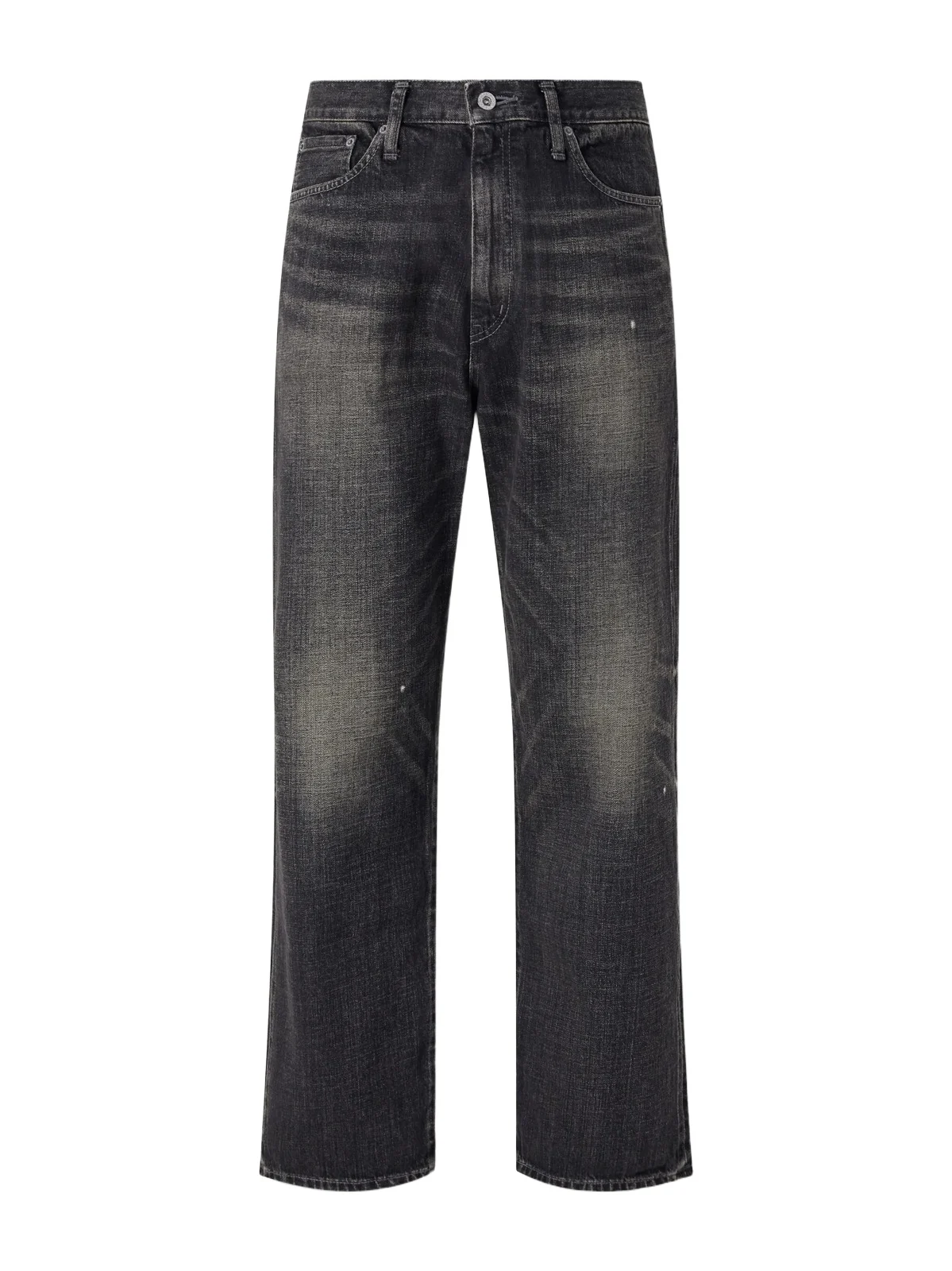 Washed Straight-Leg Denim - Men