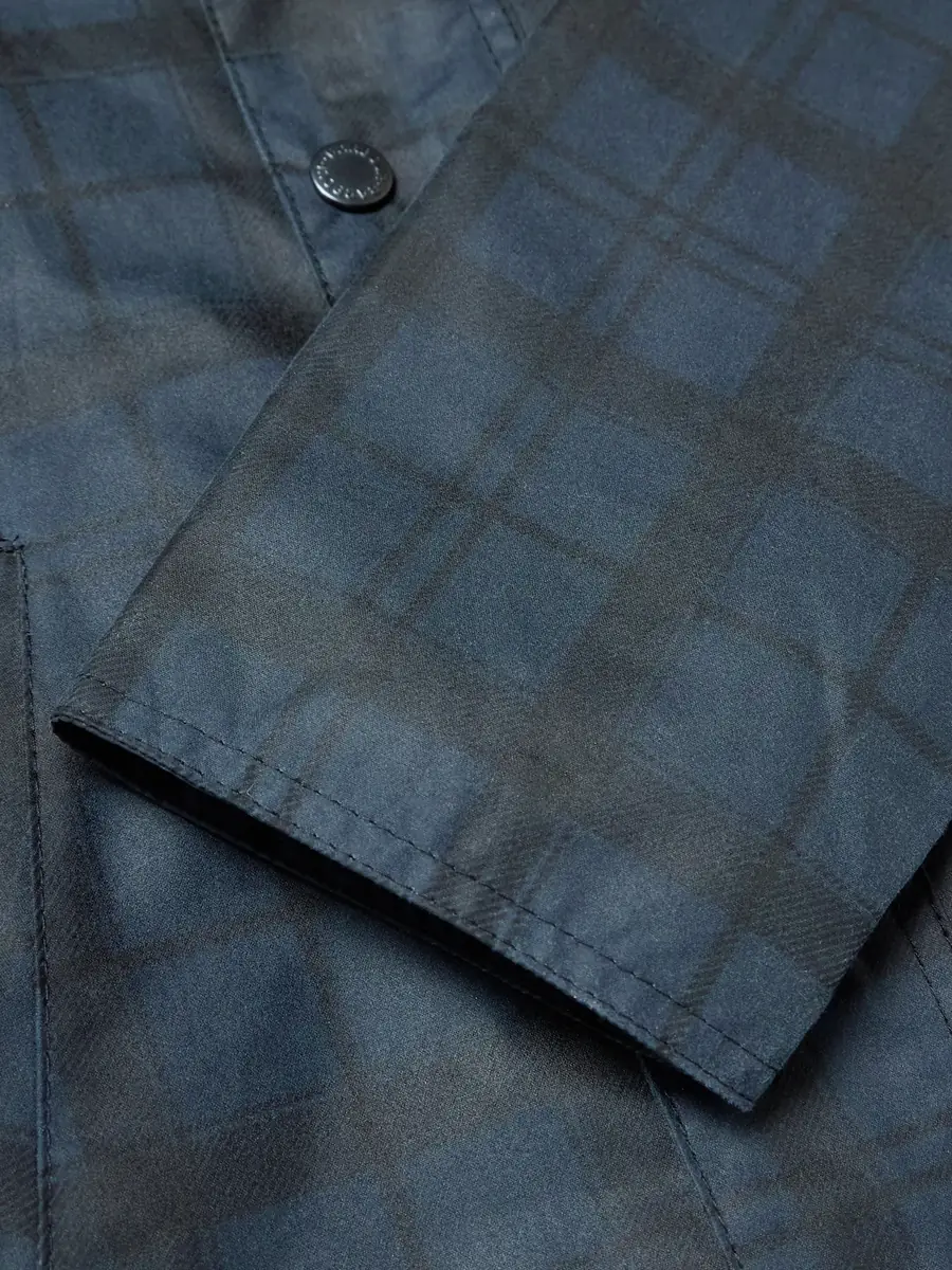 Barbour Ambleside Corduroy-Trimmed Checked Waxed-Cotton Jacket - Men | Thumbnail 6 Barbour Ambleside Corduroy-Trimmed Checked Waxed-Cotton Jacket - Men | Thumbnail 6