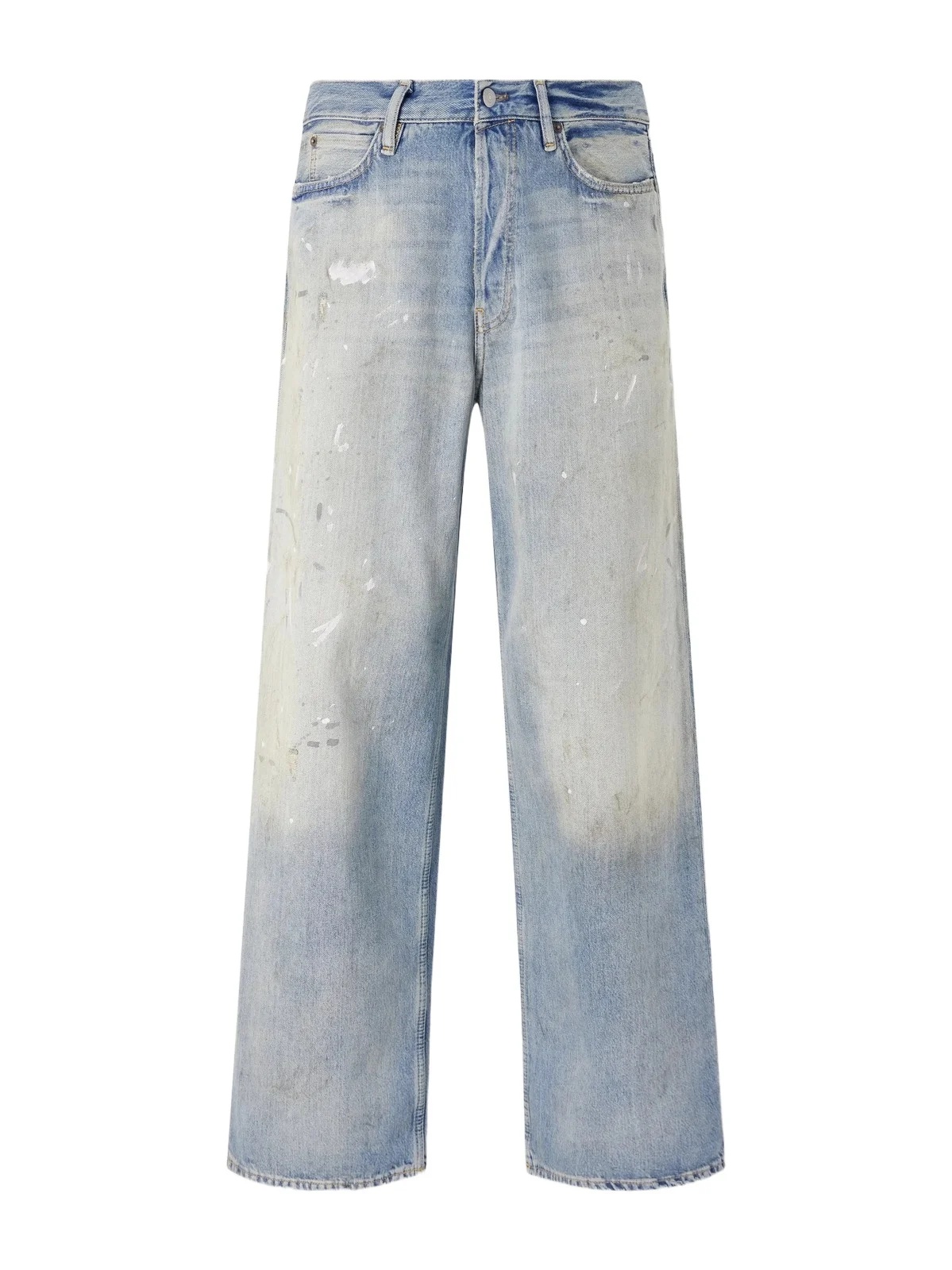 Straight-Leg Distressed Jeans - Men Straight-Leg Distressed Jeans - Men