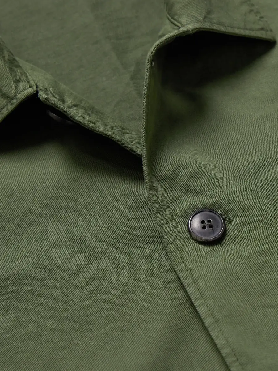 Sunspel Cotton and Linen-Blend Jacket - Men | Thumbnail 5 Sunspel Cotton and Linen-Blend Jacket - Men | Thumbnail 5
