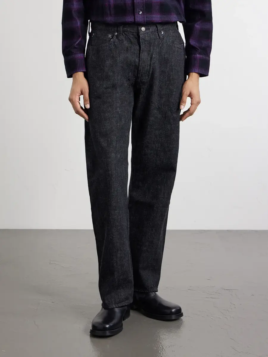 FULLCOUNT 0105BK Straight-Leg Selvedge Jeans - Men | Thumbnail 3