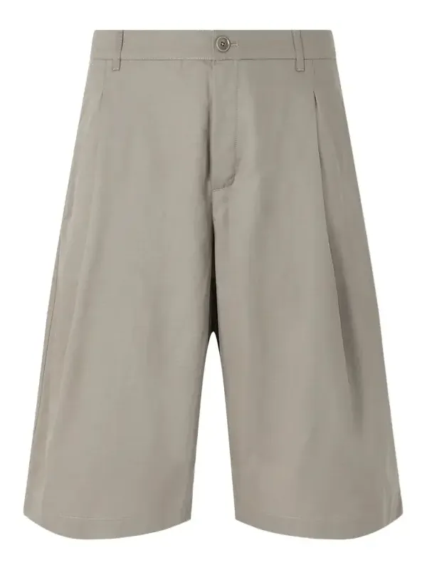 A Kind Of Guise Juno Straight-Leg Pleated Lyocell, Cotton and Linen-Blend Shorts - Men