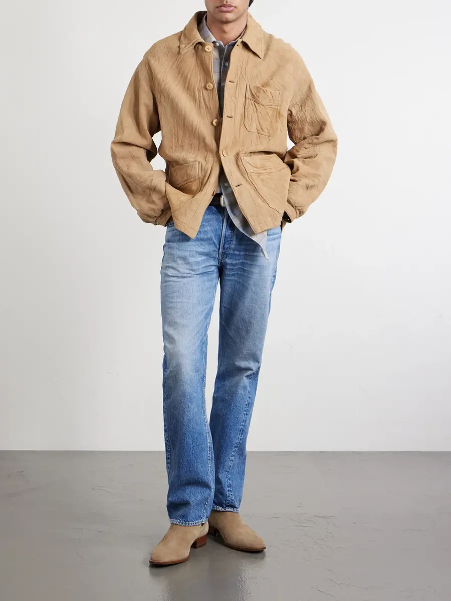 FULLCOUNT Dartford 1341-1101 Straight-Leg Distressed Selvedge Jeans - Men | Thumbnail 2 FULLCOUNT Dartford 1341-1101 Straight-Leg Distressed Selvedge Jeans - Men | Thumbnail 2
