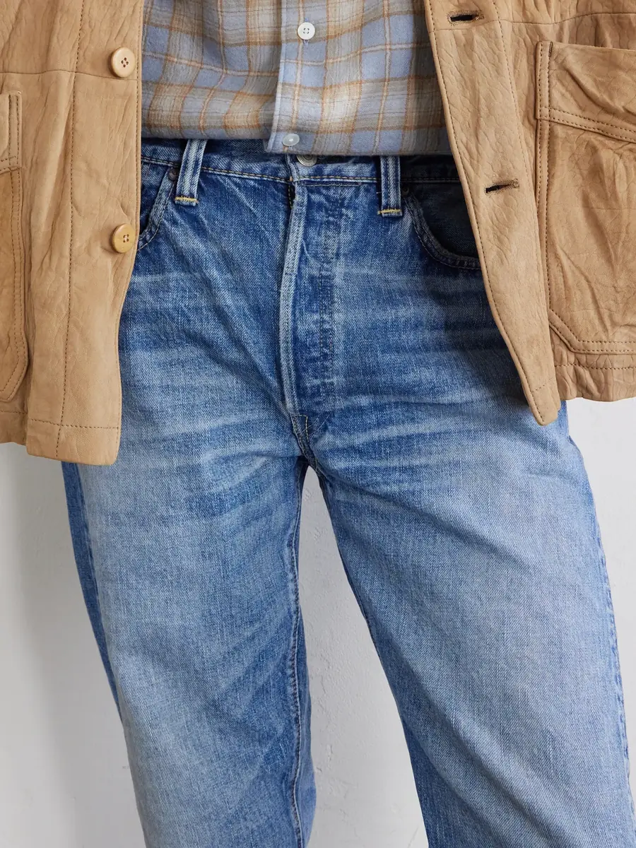 FULLCOUNT Dartford 1341-1101 Straight-Leg Distressed Selvedge Jeans - Men | Thumbnail 5 FULLCOUNT Dartford 1341-1101 Straight-Leg Distressed Selvedge Jeans - Men | Thumbnail 5