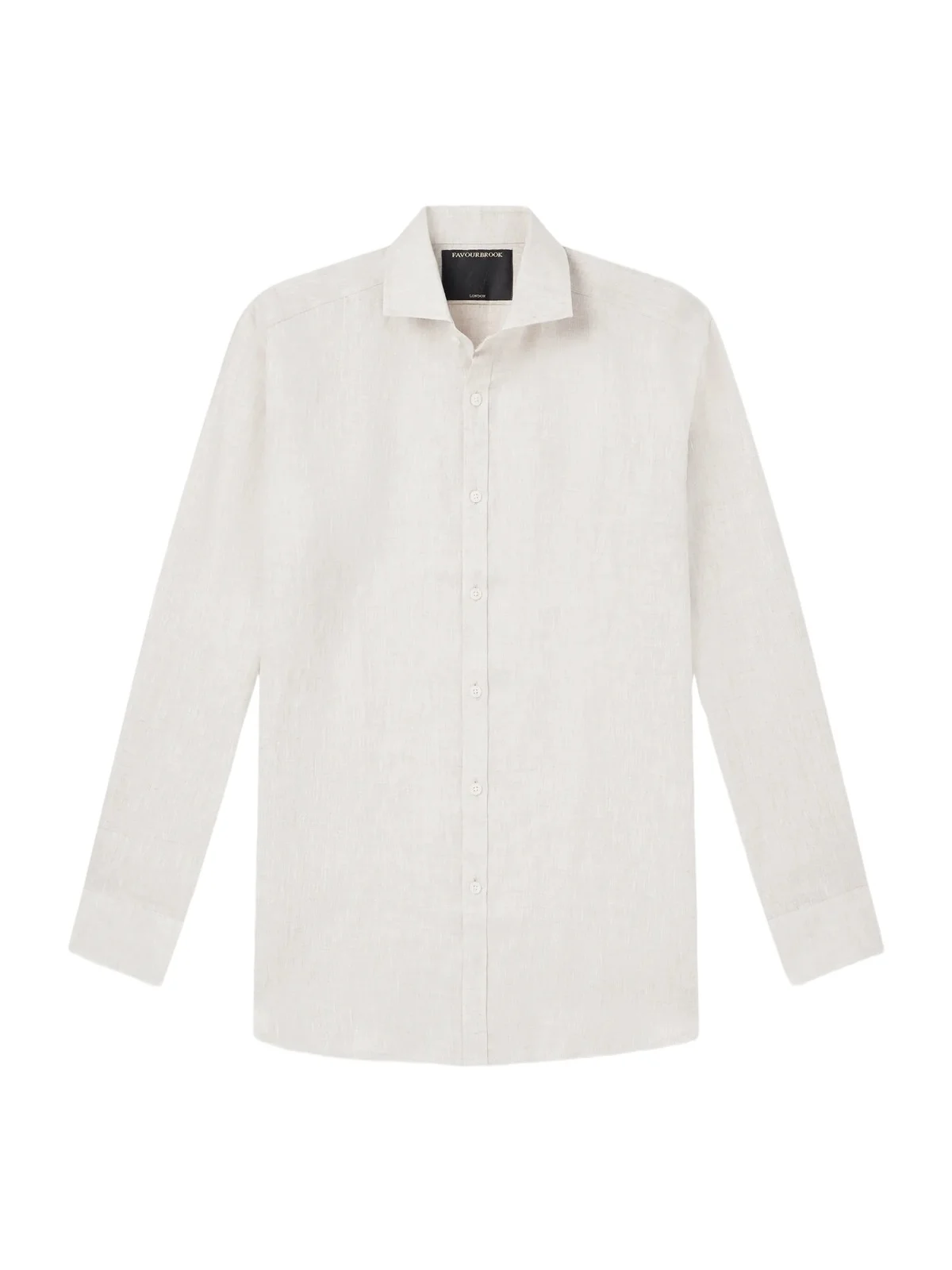 Favourbrook Bridford Cutaway-Collar Linen Shirt - Men