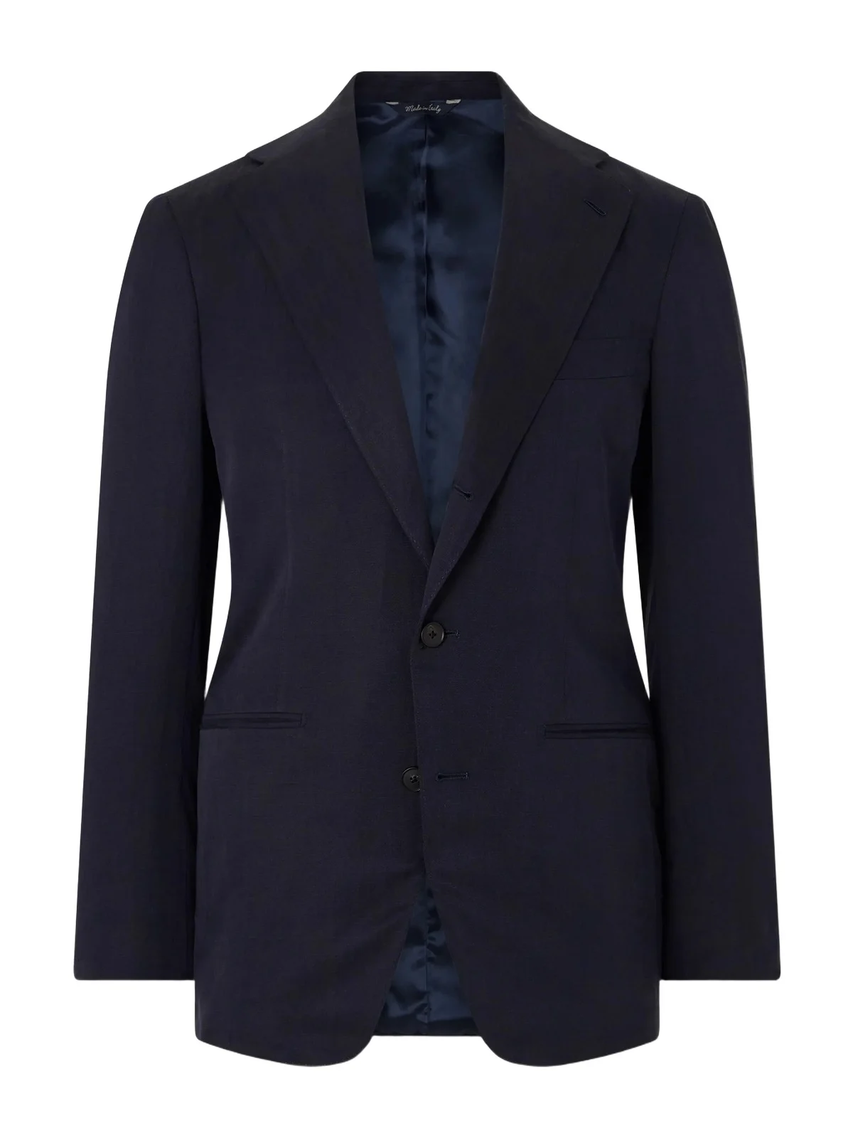 Slim-Fit Silk and Linen-Blend Suit Jacket - Men