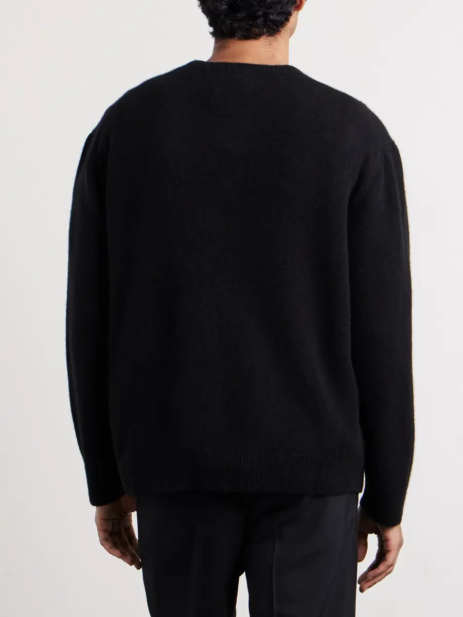 The Elder Statesman Statesman Cashmere Sweater - Men | Thumbnail 4 The Elder Statesman Statesman Cashmere Sweater - Men | Thumbnail 4