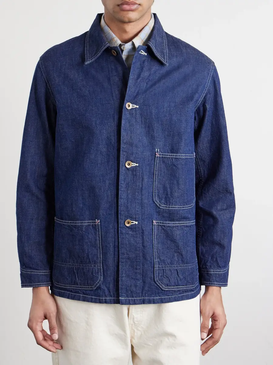 FULLCOUNT Denim Chore Jacket - Men | Thumbnail 3 FULLCOUNT Denim Chore Jacket - Men | Thumbnail 3