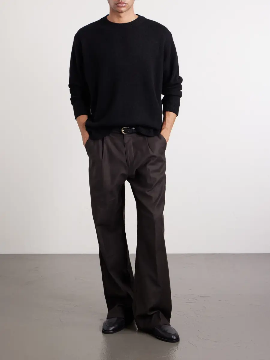 The Elder Statesman Statesman Cashmere Sweater - Men | Thumbnail 2 The Elder Statesman Statesman Cashmere Sweater - Men | Thumbnail 2
