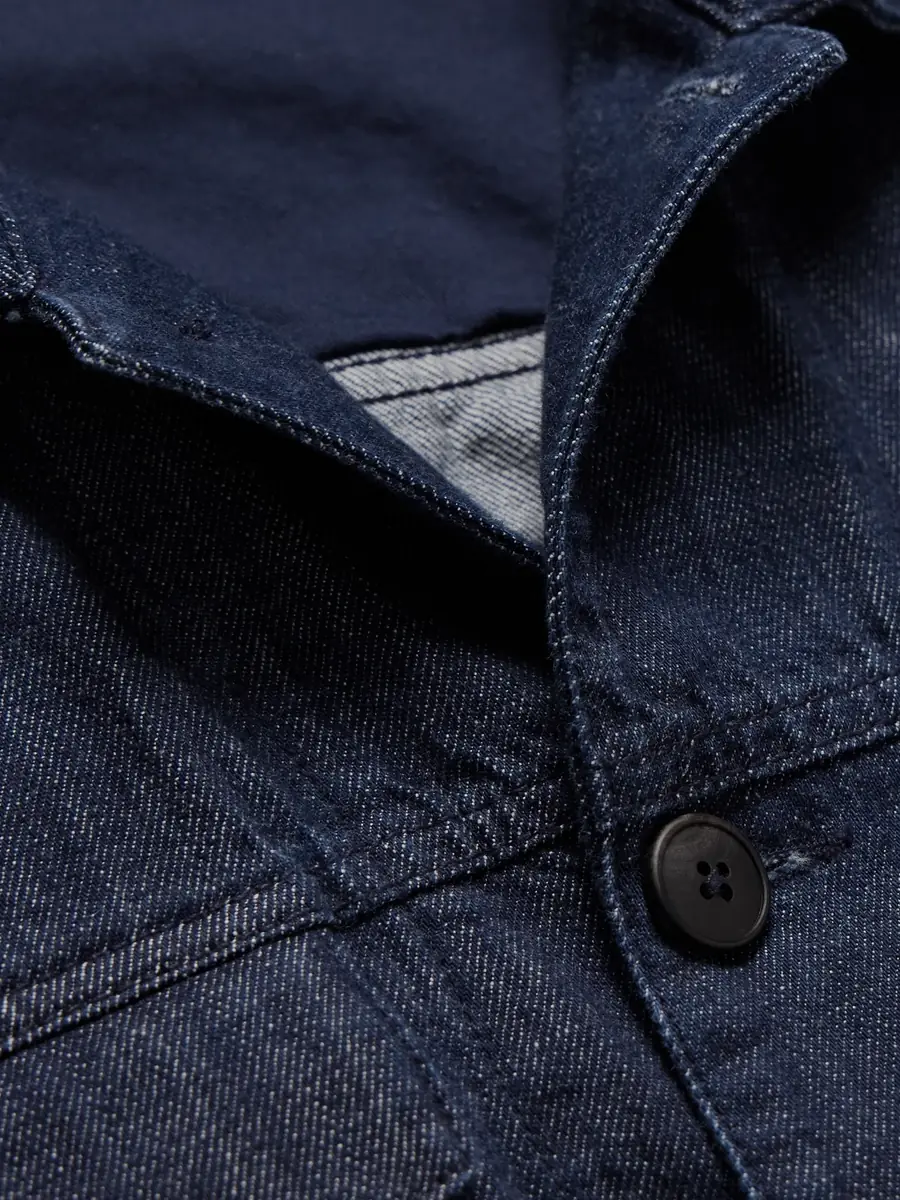 Sunspel Denim Jacket - Men | Thumbnail 5 Sunspel Denim Jacket - Men | Thumbnail 5