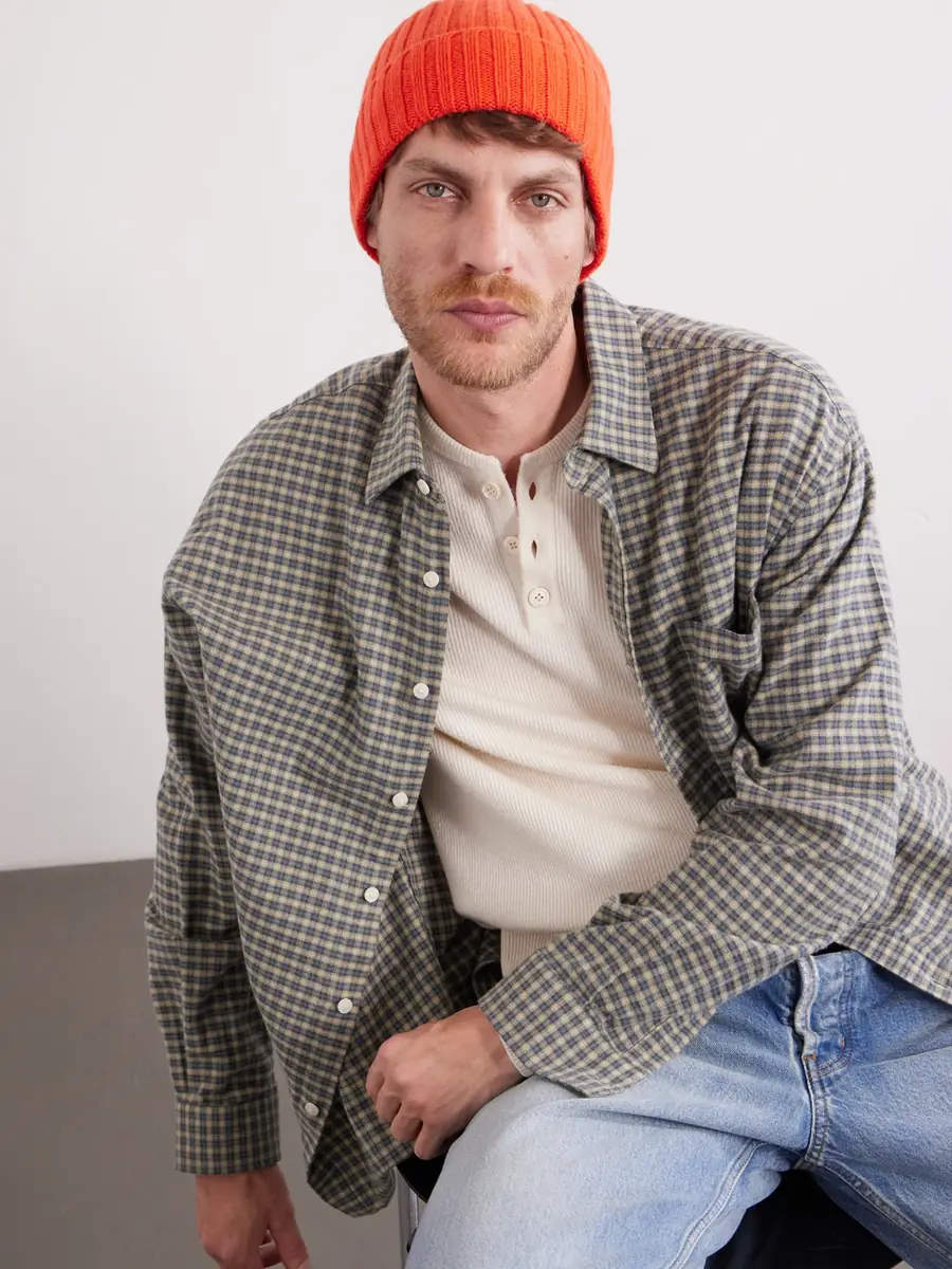 MR P. Cairn Ribbed Cashmere Beanie - Men | Thumbnail 3