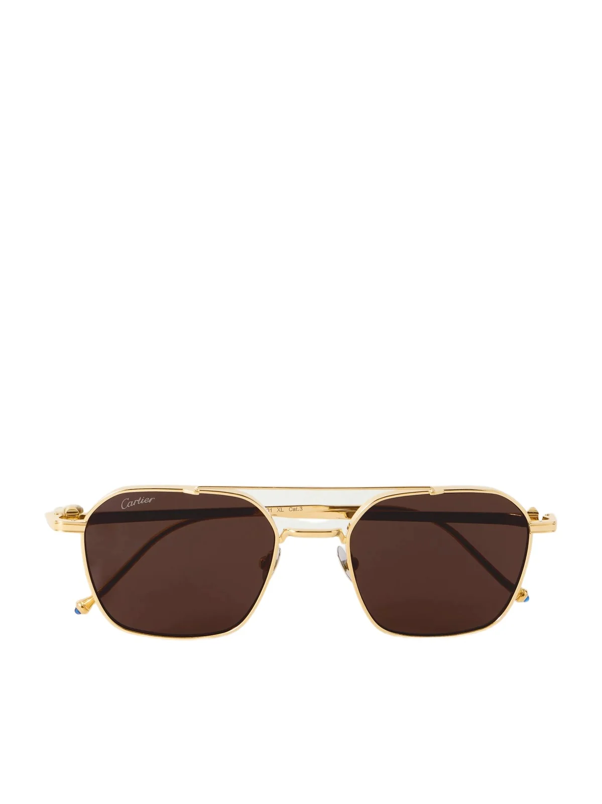 Pasha Gold-tone Aviator-style Sunglasses Pasha Gold-tone Aviator-style Sunglasses