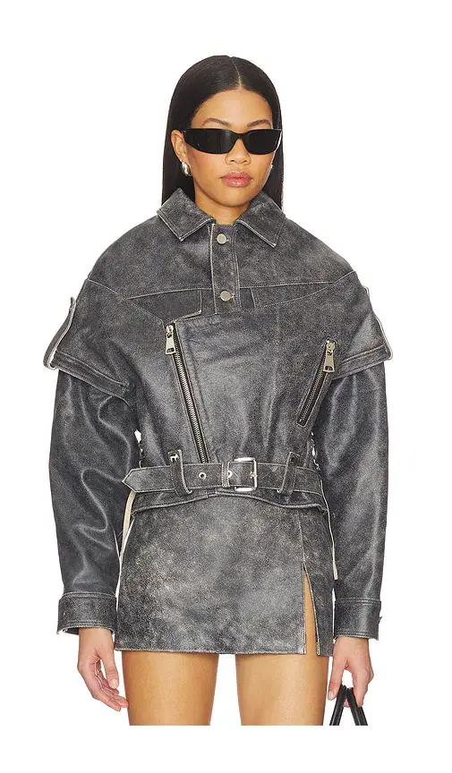 MANOKHI Vintage Oversized Jacket | Thumbnail 2