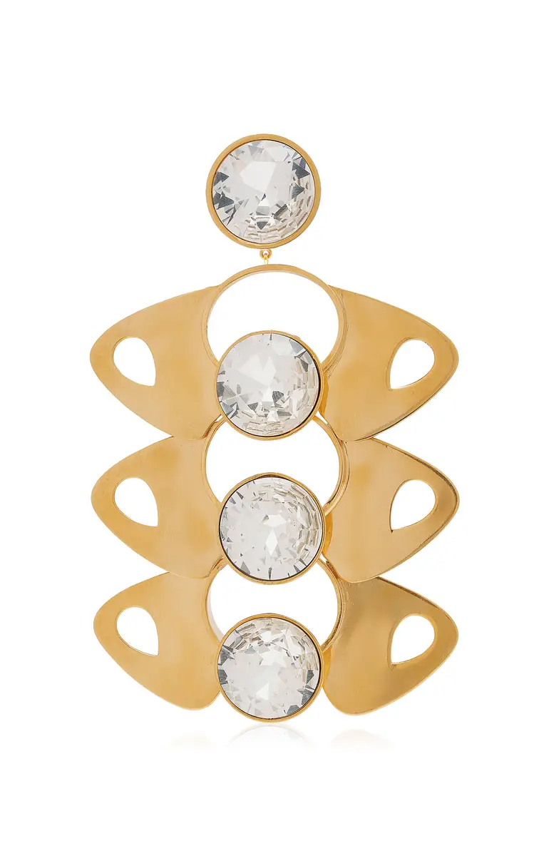 Valentino Garavani Mono Single Drop Earring | Thumbnail 5 Valentino Garavani Mono Single Drop Earring | Thumbnail 5
