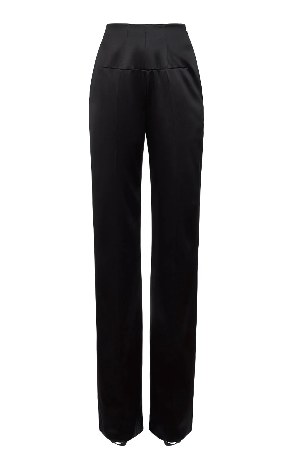 Tailored Elegance Silk-Blend Straight-Leg Pants Tailored Elegance Silk-Blend Straight-Leg Pants
