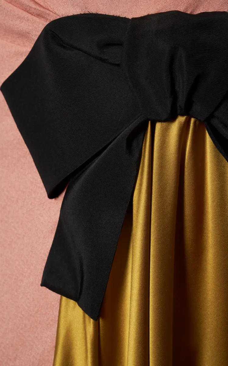 Valentino Garavani Drapes Sable Midi Dress | Thumbnail 5 Valentino Garavani Drapes Sable Midi Dress | Thumbnail 5