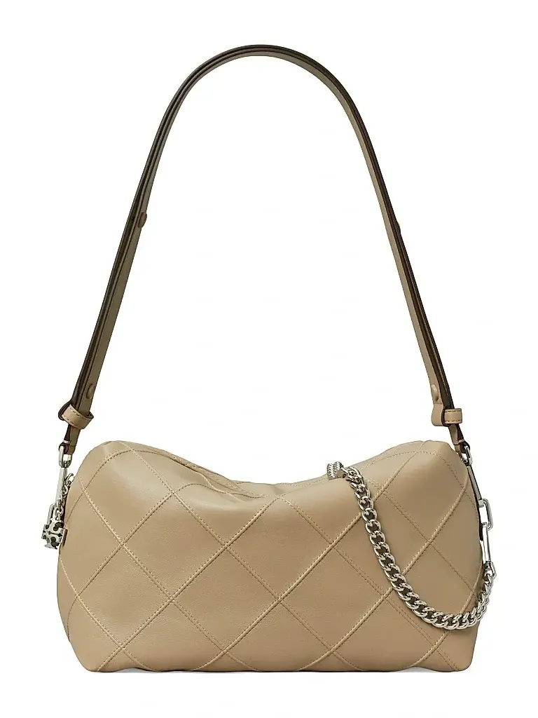Women's Fleming Large Leather Shoulder Bag Women's Fleming Large Leather Shoulder Bag