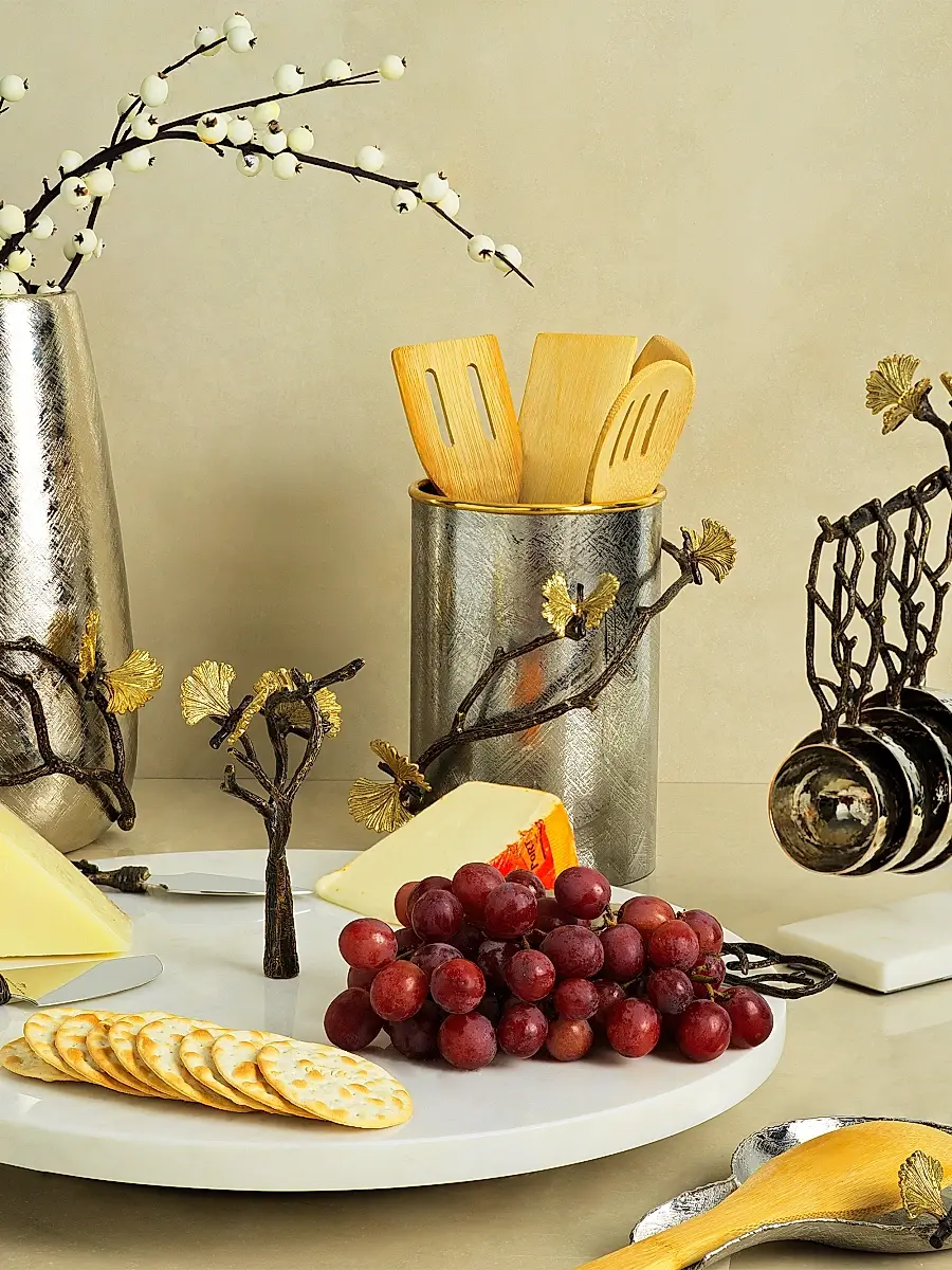 Michael Aram Butterfly Ginkgo Utensil Holder | Thumbnail 2 Michael Aram Butterfly Ginkgo Utensil Holder | Thumbnail 2