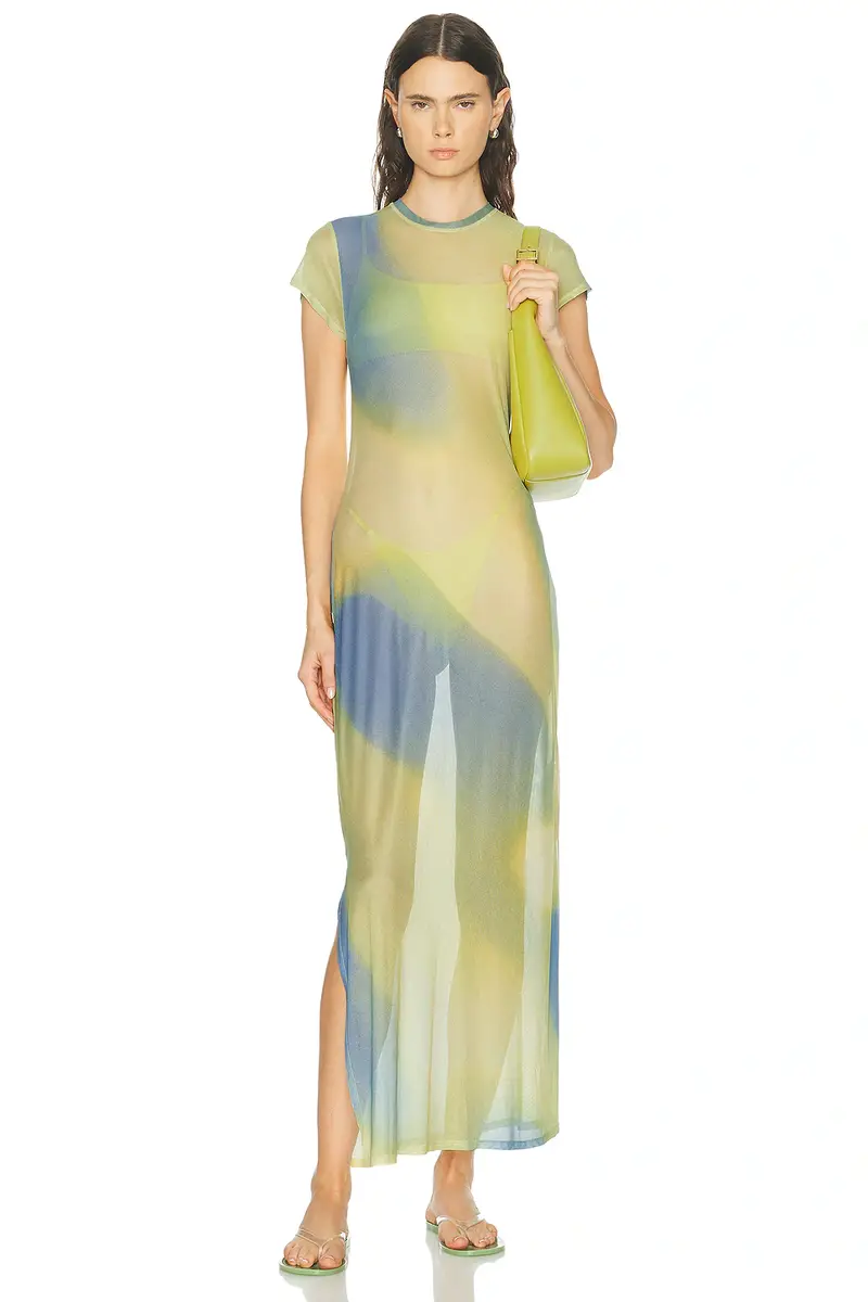 SIMKHAI Fia Midi Dress | Image 1 SIMKHAI Fia Midi Dress | Image 1