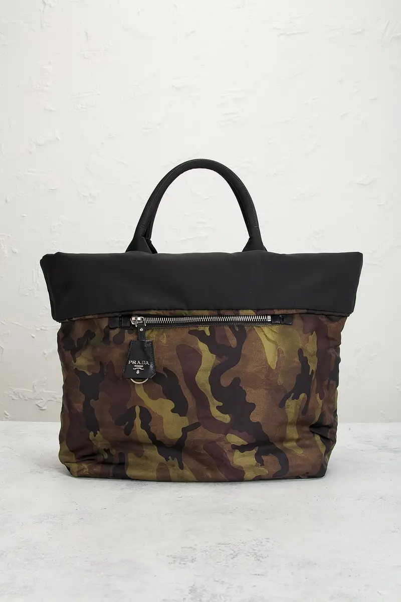 Prada Reversible Camouflage Handbag | Thumbnail 5 Prada Reversible Camouflage Handbag | Thumbnail 5