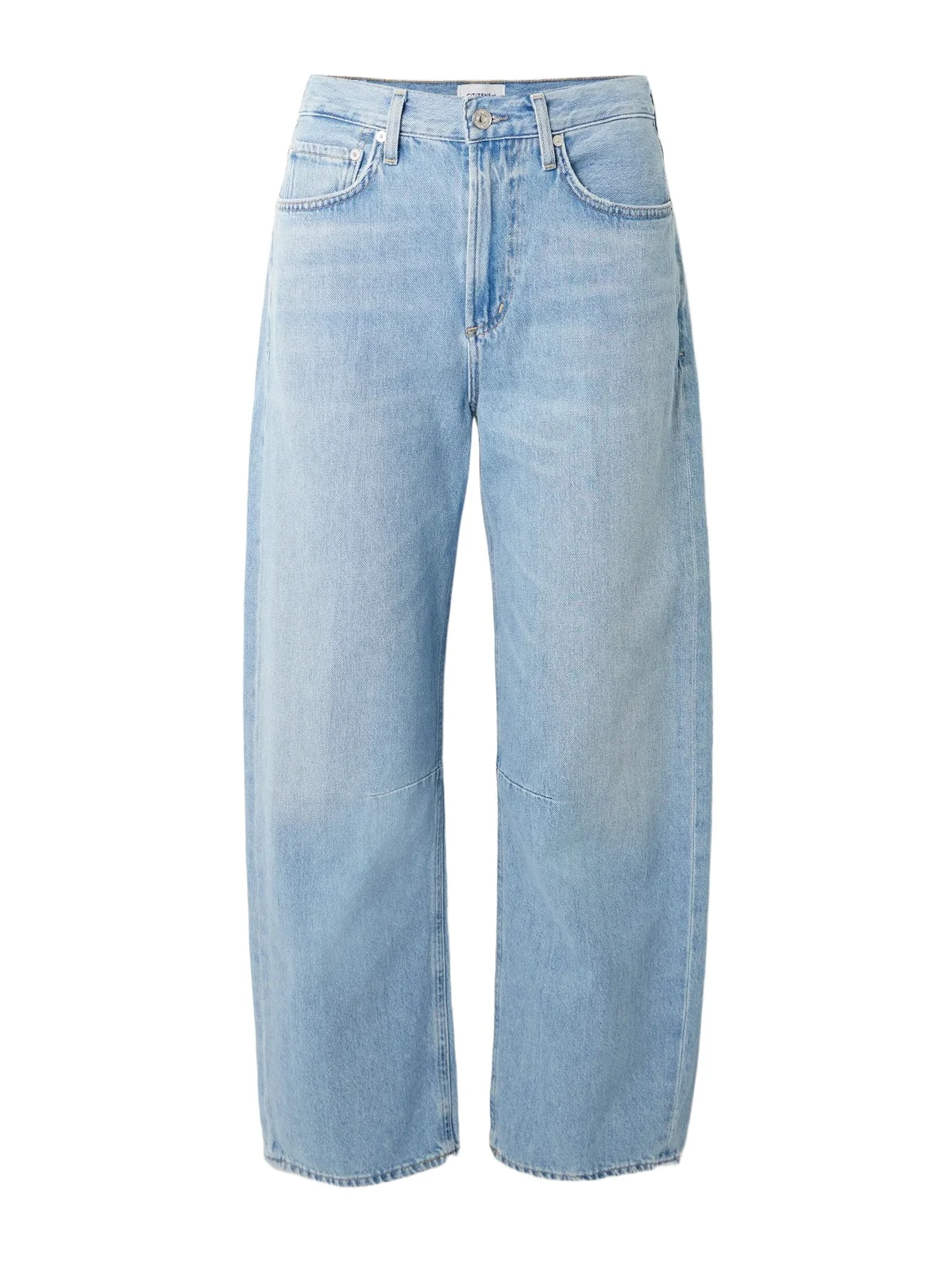 Miro Mid-rise Barrel-leg Jeans