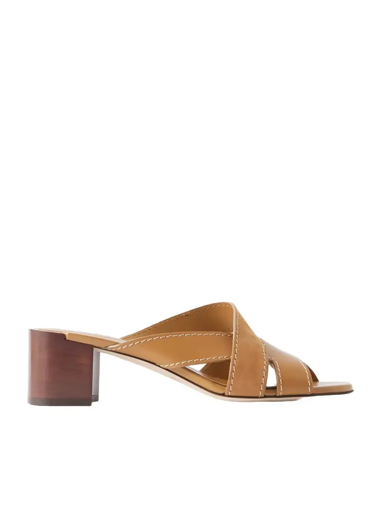 Tod's Suede And Leather Mules | Image 1 Tod's Suede And Leather Mules | Image 1