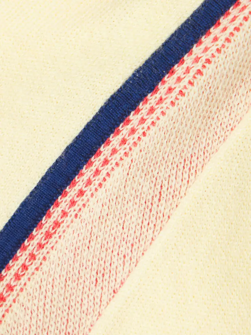 Guest In Residence Runner Striped Cotton And Cashmere-blend Shorts | Thumbnail 4