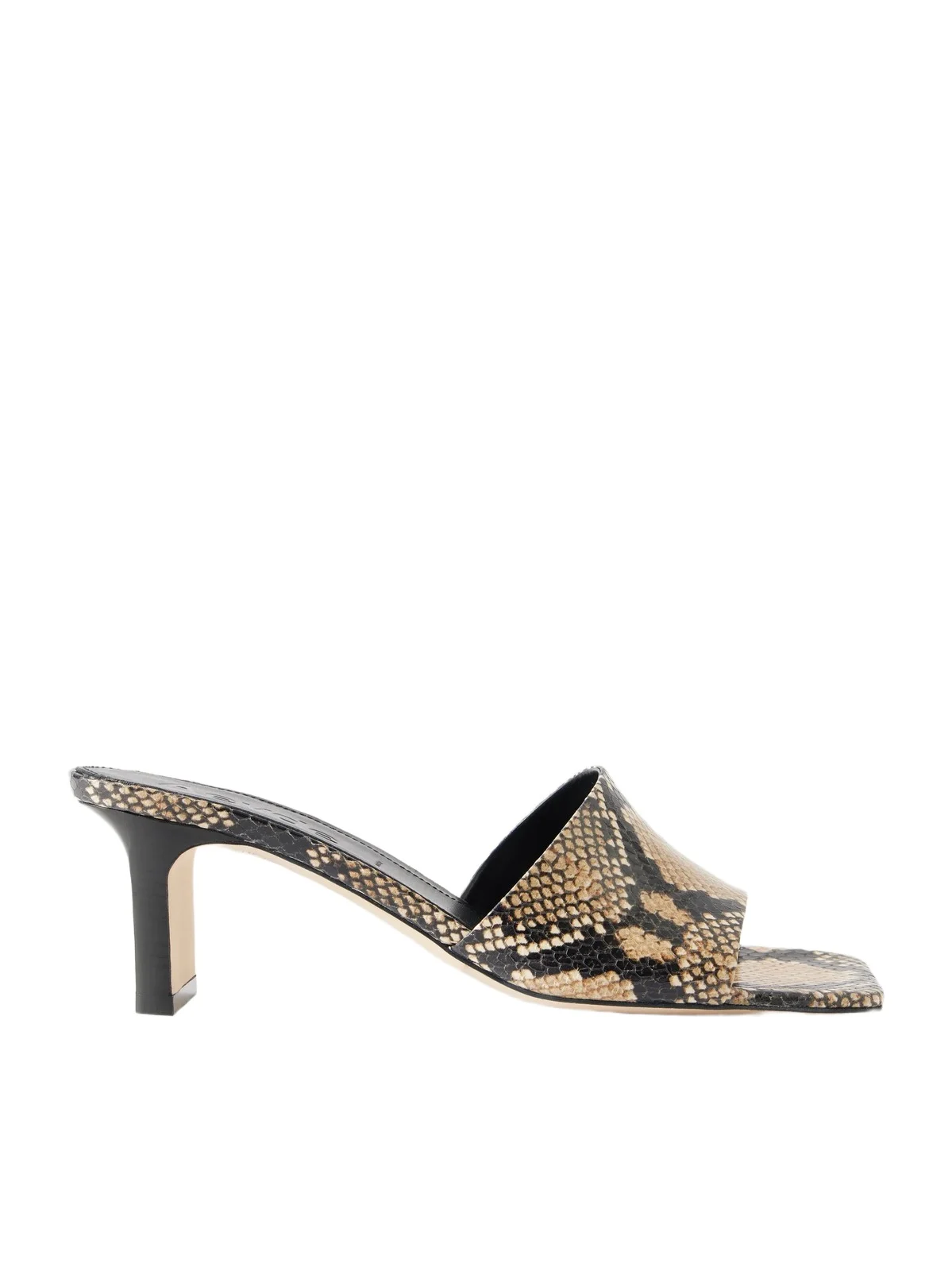 Jessie Snake-effect Leather Sandals Jessie Snake-effect Leather Sandals