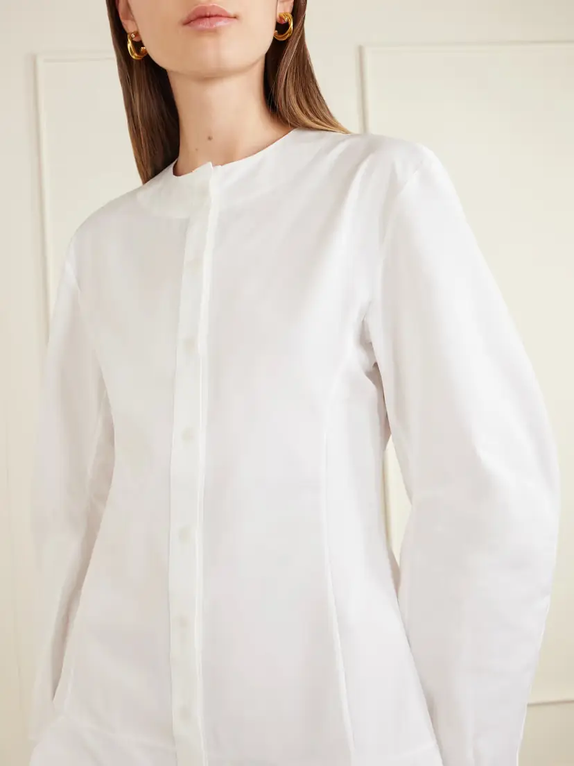 LIBEROWE Cotton-poplin Mini Shirt Dress | Thumbnail 4 LIBEROWE Cotton-poplin Mini Shirt Dress | Thumbnail 4