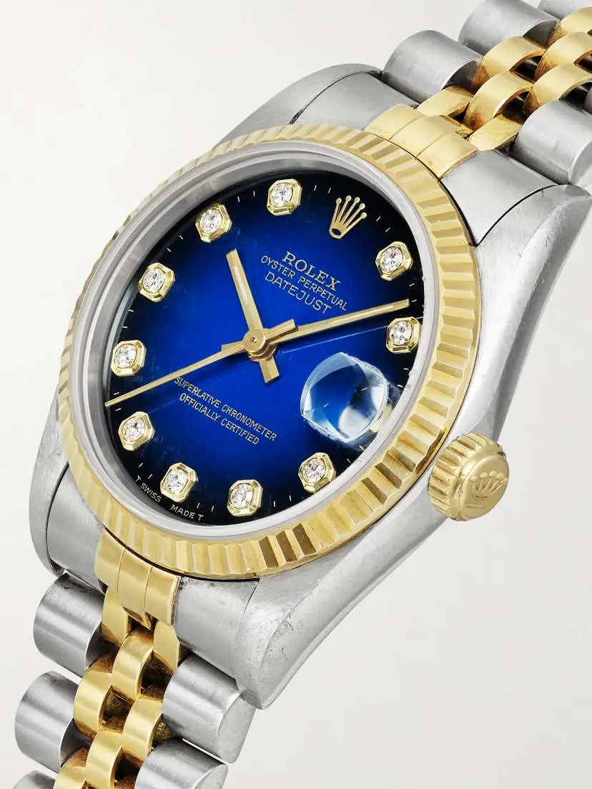 Stephanie Windsor + Rolex Vintage 1995 Datejust Automatic 31mm 18-karat Gold, Stainless Steel And Diamond Watch, Ref. No. 68273 (fits Up To 7" Wrist) | Thumbnail 3 Stephanie Windsor + Rolex Vintage 1995 Datejust Automatic 31mm 18-karat Gold, Stainless Steel And Diamond Watch, Ref. No. 68273 (fits Up To 7" Wrist) | Thumbnail 3