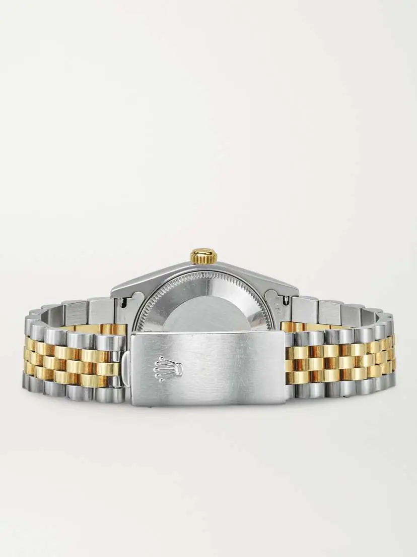 Stephanie Windsor + Rolex Vintage 1995 Datejust Automatic 31mm 18-karat Gold, Stainless Steel And Diamond Watch, Ref. No. 68273 (fits Up To 7" Wrist) | Thumbnail 6 Stephanie Windsor + Rolex Vintage 1995 Datejust Automatic 31mm 18-karat Gold, Stainless Steel And Diamond Watch, Ref. No. 68273 (fits Up To 7" Wrist) | Thumbnail 6