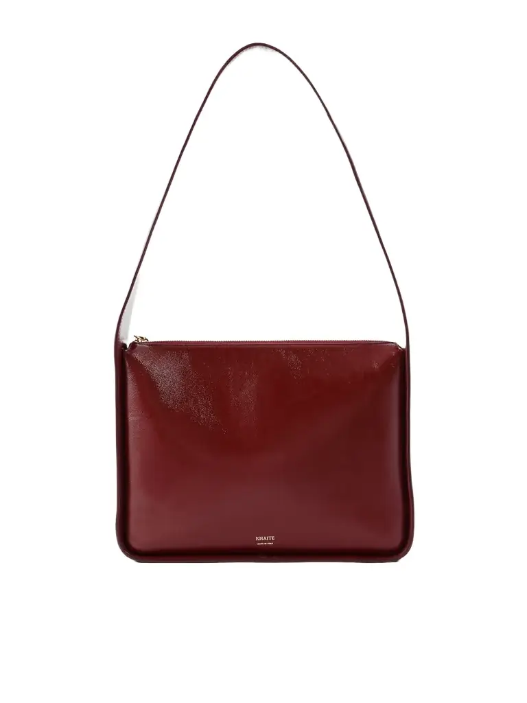 Khaite Lori Textured-leather Shoulder Bag | Image 1 Khaite Lori Textured-leather Shoulder Bag | Image 1
