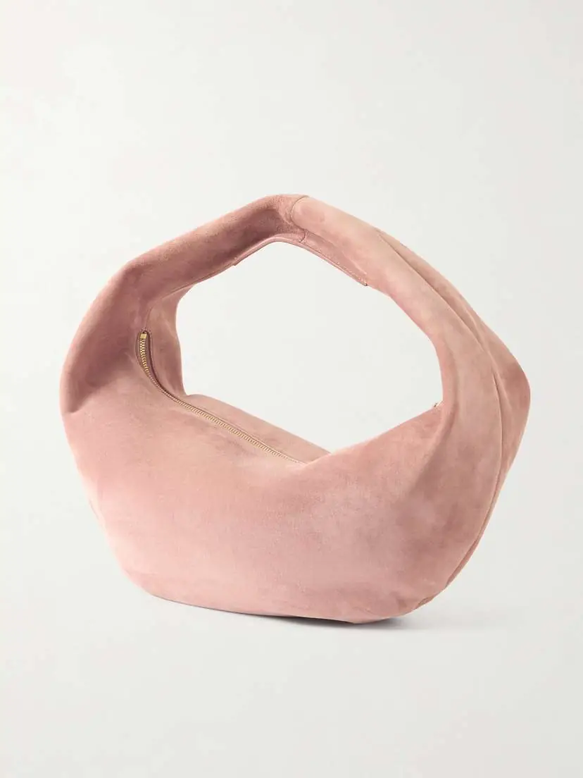 Khaite Olivia Medium Suede Tote | Thumbnail 4 Khaite Olivia Medium Suede Tote | Thumbnail 4