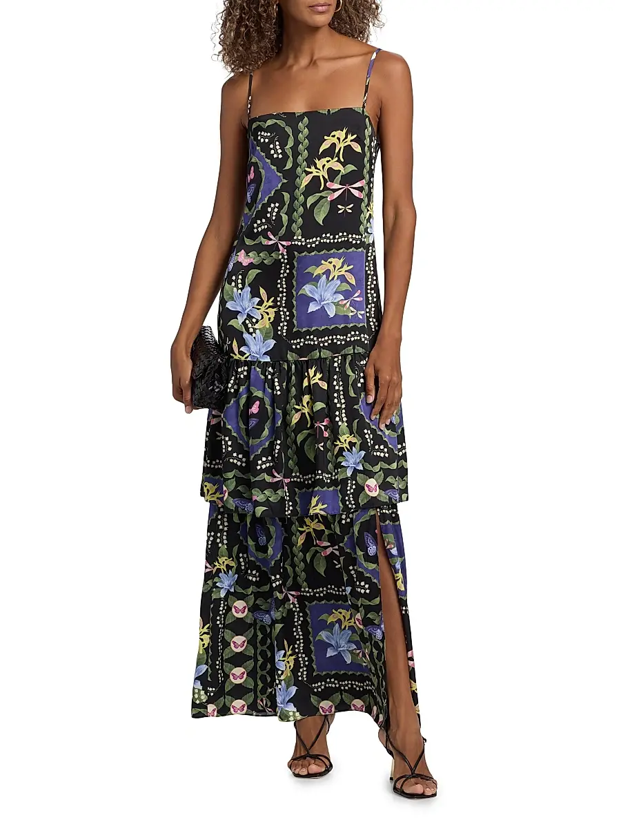 Misa Los Angeles Women's Paulette Floral Maxi Dress | Thumbnail 3 Misa Los Angeles Women's Paulette Floral Maxi Dress | Thumbnail 3