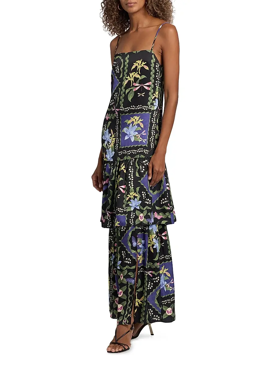 Misa Los Angeles Women's Paulette Floral Maxi Dress | Thumbnail 4 Misa Los Angeles Women's Paulette Floral Maxi Dress | Thumbnail 4