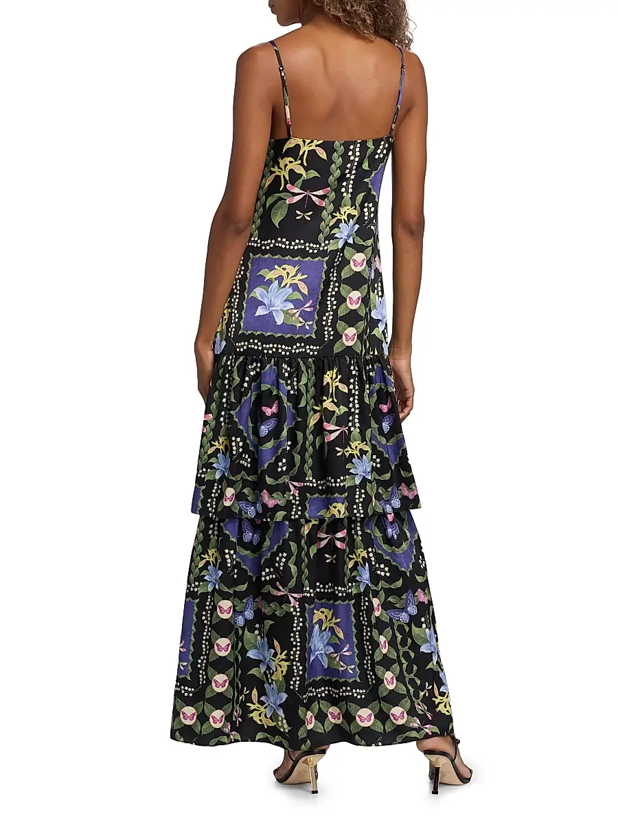 Misa Los Angeles Women's Paulette Floral Maxi Dress | Thumbnail 5 Misa Los Angeles Women's Paulette Floral Maxi Dress | Thumbnail 5