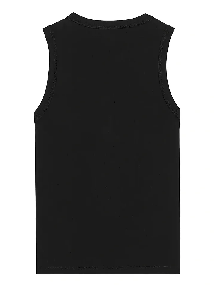Women's Cassandre Tank Top in Ribbed Cotton Jersey