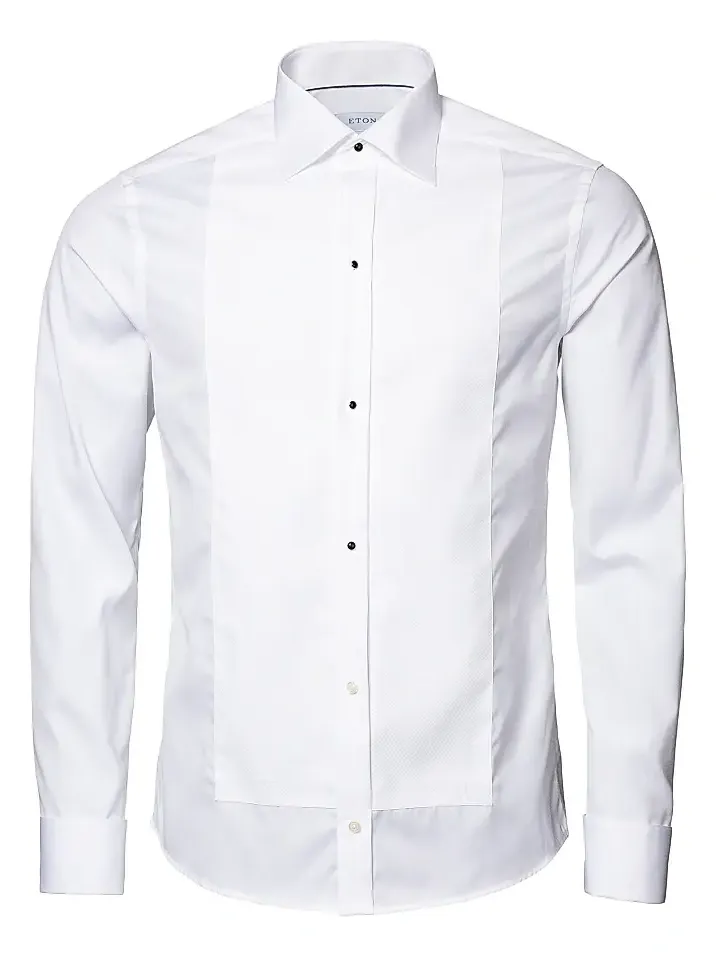 Men's Slim-Fit Pique Formal Shirt Men's Slim-Fit Pique Formal Shirt