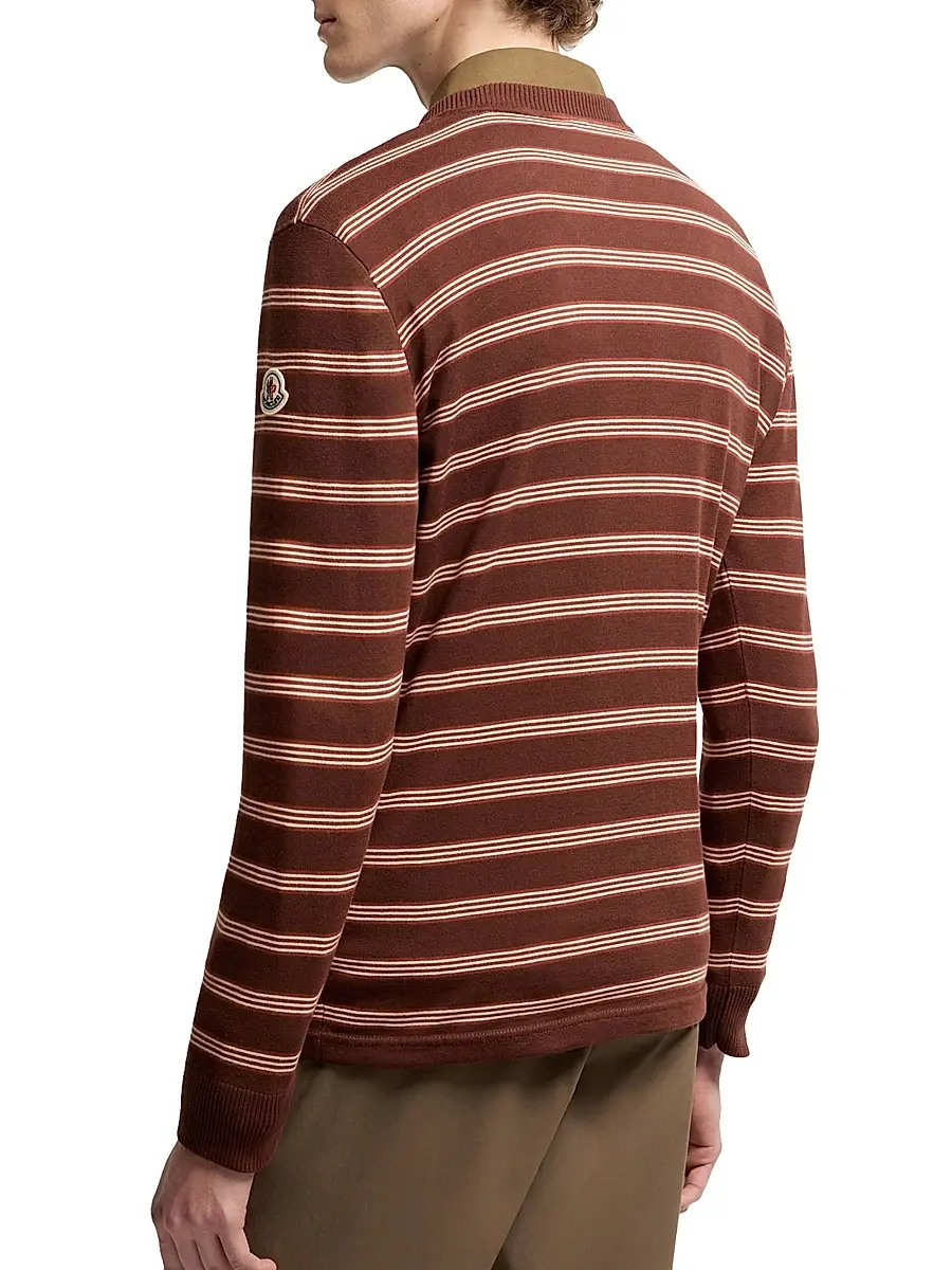 Moncler Men's Sweatshirt in Cotton | Thumbnail 3 Moncler Men's Sweatshirt in Cotton | Thumbnail 3