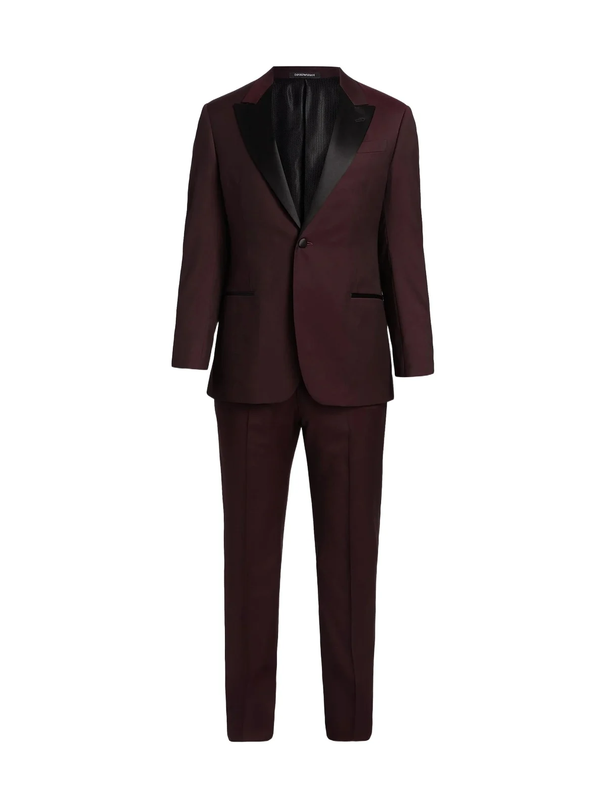 Men's Solid Virgin Wool Tuxedo Men's Solid Virgin Wool Tuxedo