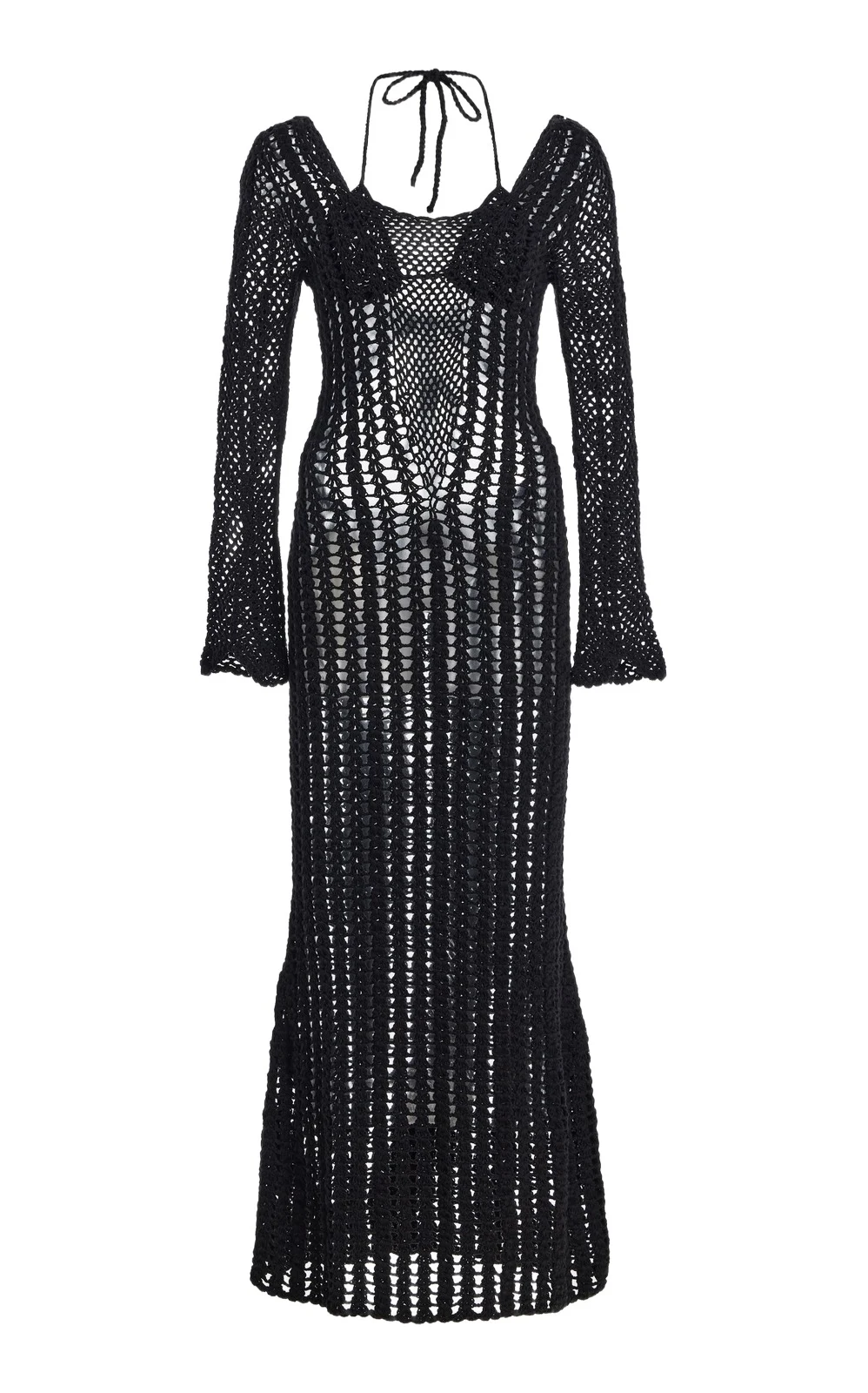 Akoia Swim Exclusive Crocheted Cotton Maxi Dress