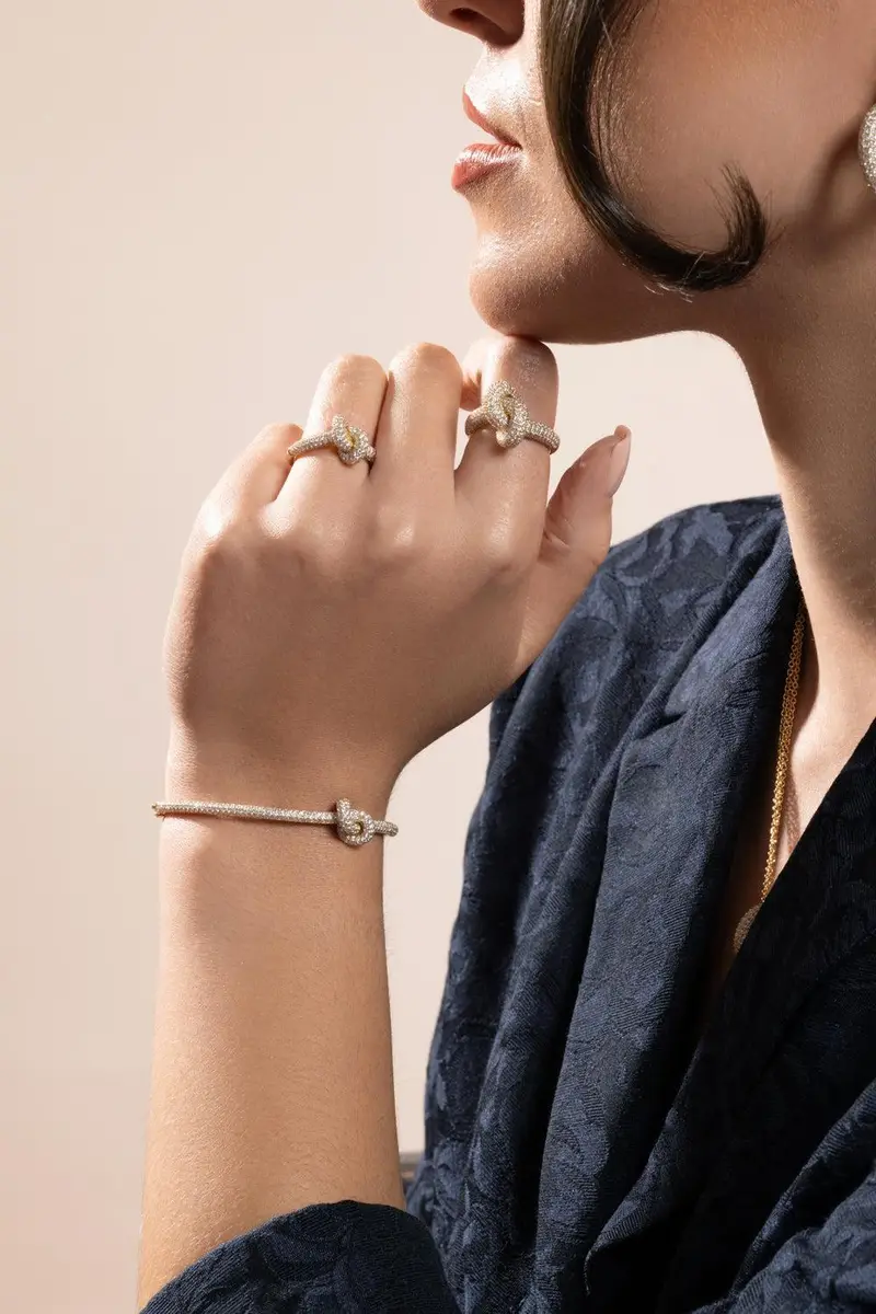 Engelbert 1920 Diamond Pave Small Legacy Knot Ring | Thumbnail 3 Engelbert 1920 Diamond Pave Small Legacy Knot Ring | Thumbnail 3